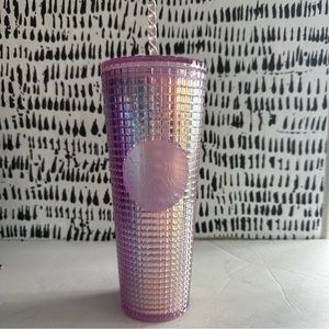 New Starbucks Pink Disco Tumbler